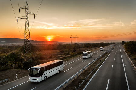 charter bus rental South Bend Michigan